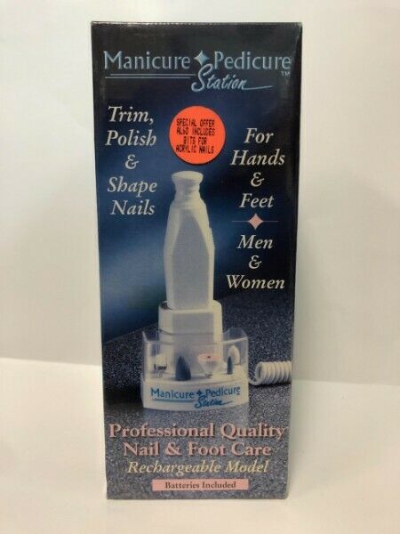 Manicure & Pedicure Station Professional Nails Caddy Rechargeable Nail